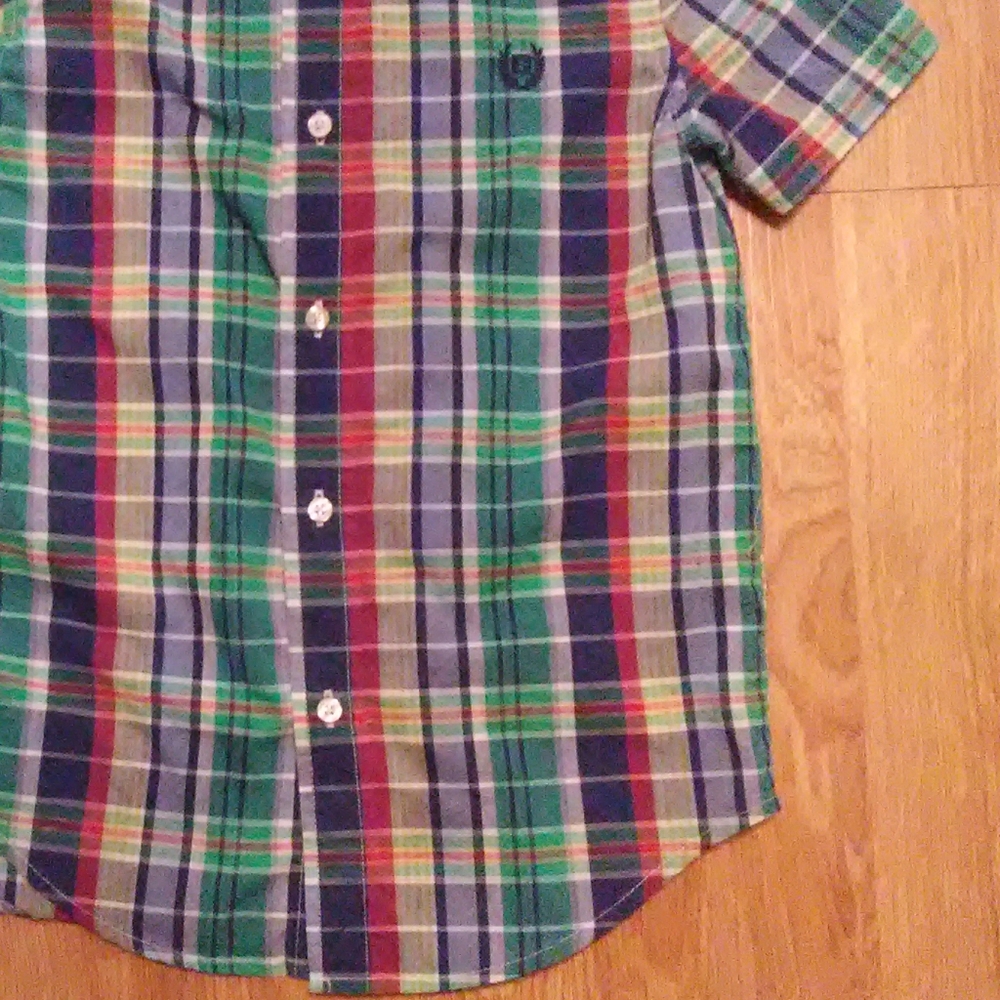 Boys Chaps label dress shirt size 7